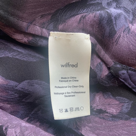 Aritzia Wilfred Silk Bossut Dress - Picture 7 of 10